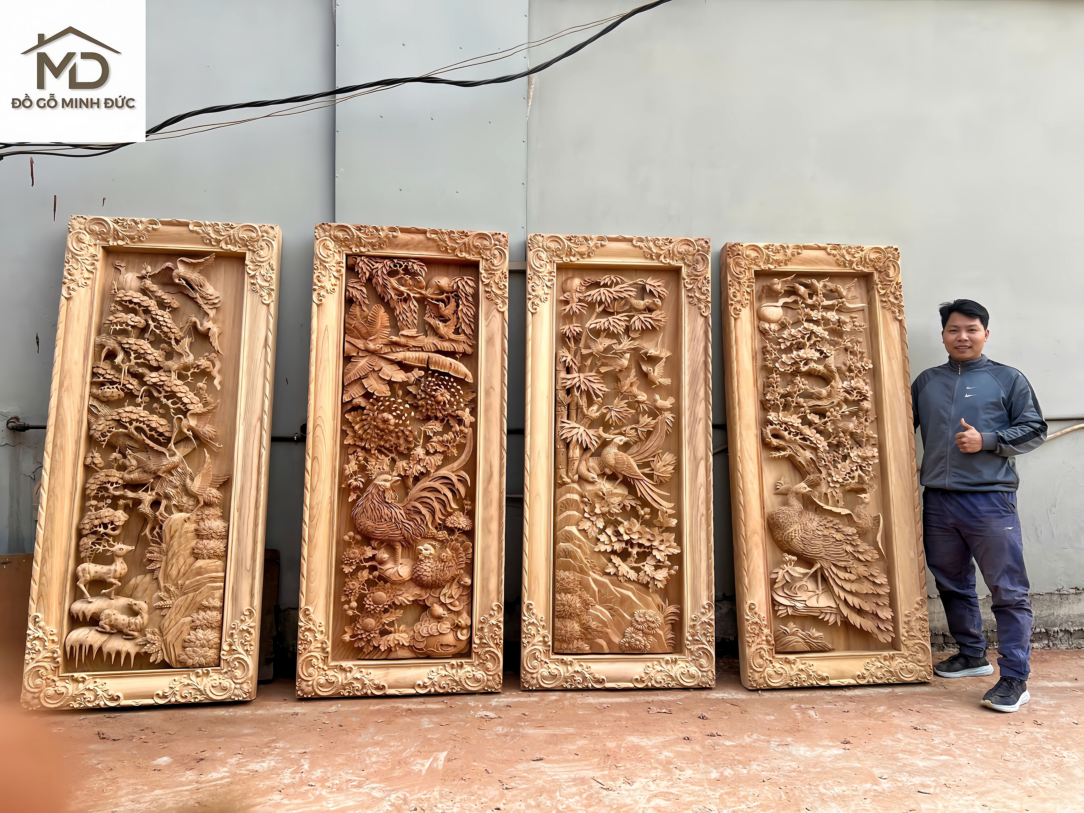 Tranh gỗ tại hà nam