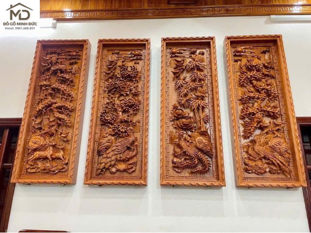 bảo hành tranh gỗ cao cấp nhất làng nghề truyền thống