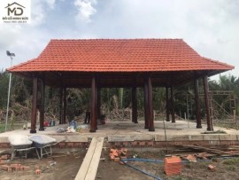 Làm nhà gỗ cổ truyền tại Hưng Yên - Báo giá thi công