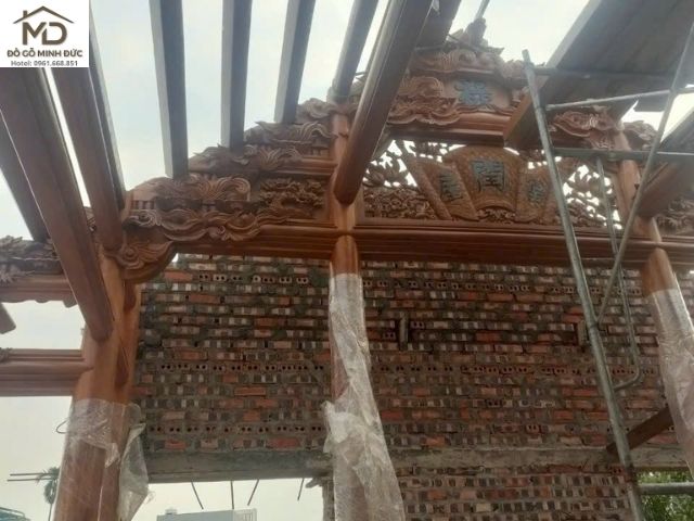 kiến trúc nhà gỗ tại hưng yên đẹp