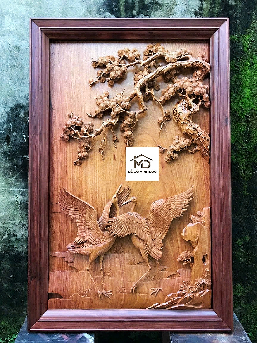 chọn tranh gỗ cho biệt thự