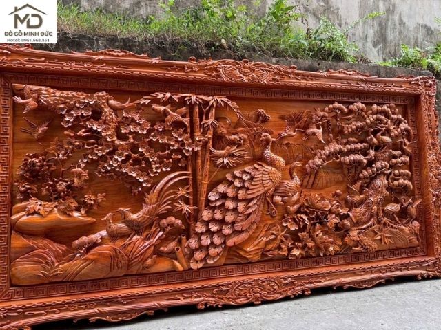ý nghĩa tranh phu thê treo phòng khách