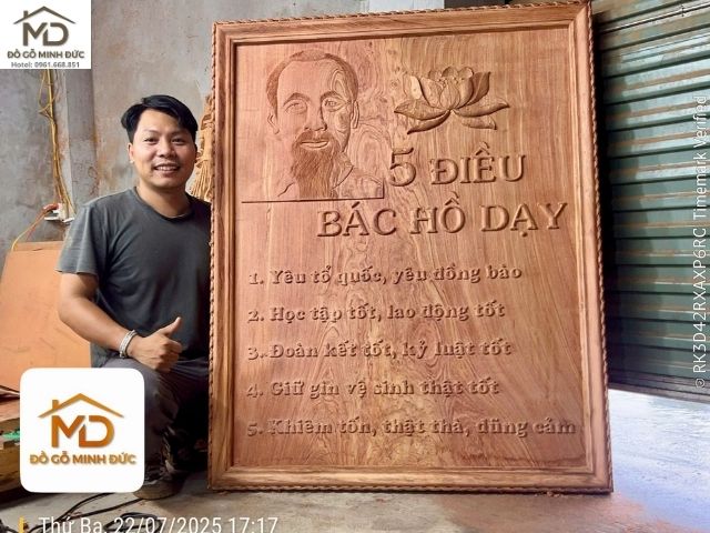 lời dạy 5 điều bác hồ nói