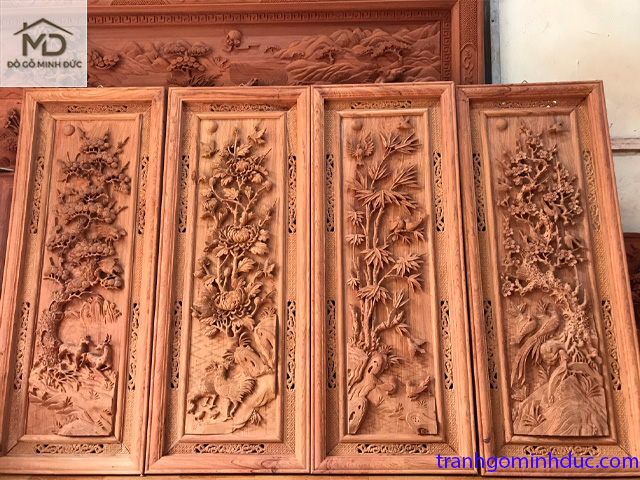 nên mua tranh tứ quý 4 mùa ở đâu